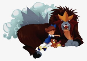 Entei And Molly - Cartoon #3281049