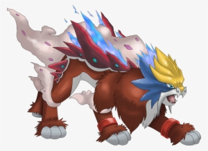 Shiny Mega Entei Pokédex #3281071