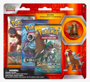 Sun & Moon - Pokemon Legendary Beasts Entei Pin Collection #3281247