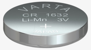 Varta Button Cell Battery, 3 V, 140 Mah, - Button Cell Battery Png #3282303