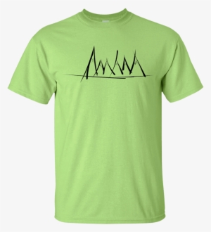 Mountain Brush Strokes Youth T-shirt - Beauty Comes From Beauty T-shirt #3282686