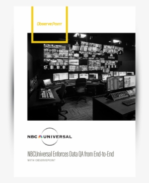 Using Observepoint, Nbcuniversal's Team Was Able To - Broadcasting #3283340