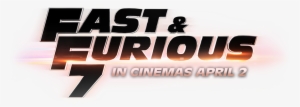 Fast & Furious 7 Fast And Furious - Fast And Furious 7 Png #3283652