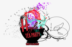 Hayle's Tea Party - Graphic Design #3283881