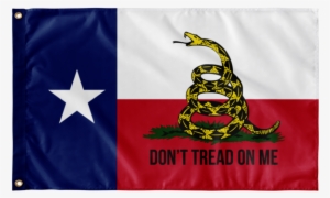 Texas Gadsden Flag - Don T Tread On Me #3284233