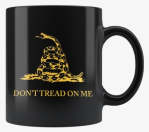 Black Gadsden - Dont Tread On Me Black #3284471