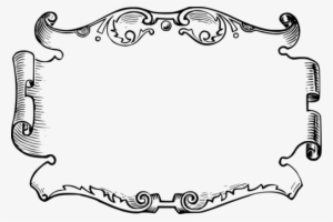 Borders And Frames Coloring Book Picture Frames Decorative - Ornate Frame Png #3284654