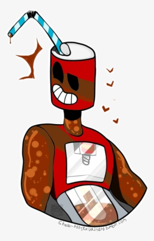 @mossy-robo's Prize, Flat Bust Of Their Oc, Cola - Cartoon #3285091