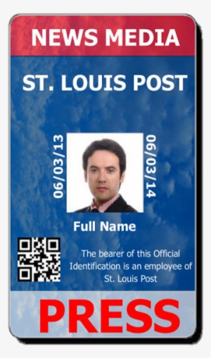 Reporter - Id Psd Free Template #3285389