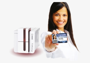 Evolis, A Global Leader In Identification Solutions - Evolis Primacy Duplex Id Card Printer #3285391