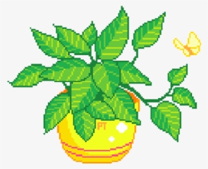 Free Transparent Pixel Plants Tumblr - Plant Pixel Gif Transparent #3286316