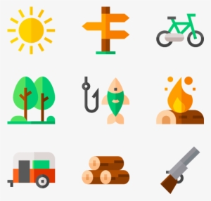 Camping 50 Icons - Portable Network Graphics #3286507