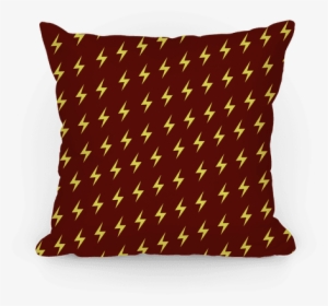 Gryffindor House Lightning Bolt Pattern Pillow - Helga Hufflepuff #3286611