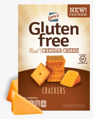 Gold Star Gluten Free Cheddar Cheese Crackers - Lance Gluten Free Original Crackers #3287744