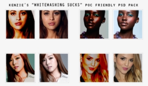 “ “ Decided To Whip Up A Psd Pack That Doesn't Whitewash - Whitewash #3288245