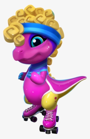 Skater Dragon - Cartoon #3288800