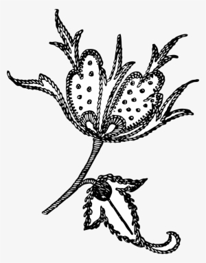 Black Embroidery Png Hd #3288977