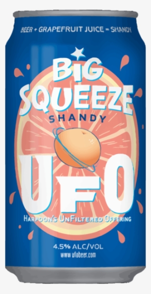 Harpoon Ufo Big Squeeze Shandy 6pk/12oz Cans - Harpoon Beer Labels Ufo #3292179