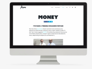 Harpoon - Book Website Mockup #3292204