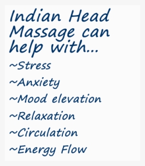 What Is Indian Head Massage - Seated Indian Head Massage #3292249