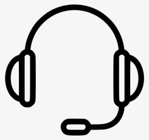 Headset Comments - Headphone With Mic Logo #3293365