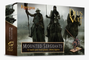 Deus Vult Ffg003 Mounted Sergeants - Deus Vult: Mounted Sergeants #3293647