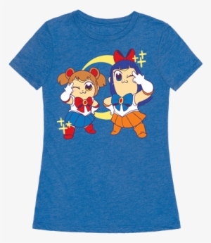 Pretty Sailor Pop Team Epic Womens T-shirt - T-shirt #3294436