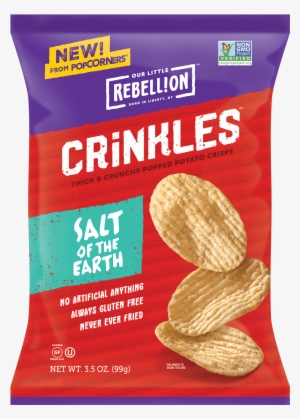 Popcorners Popped Bean Crisp Salt Of The Earth Bean #3294751