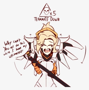 Teammate Down Why Cant Ou Al Do This Ve M Utimate/ - Overwatch Blame The Healer #3295819