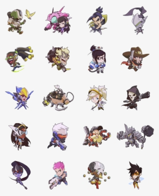 Chibi Overwatch Heroes - Art Of Overwatch By Blizzard Entertainment #3295865