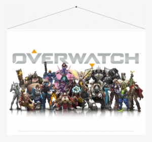 Plakat Overwatch Heroes - All Overwatch Characters 2018 #3295900