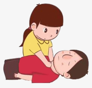 Girl Hugging Dog Clipart - Dibujo De Primeros Auxilios #3295996