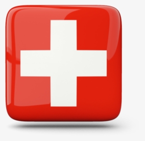 Switzerland Flag Png Transparent Images - Switzerland Flag Icon Square #3296256