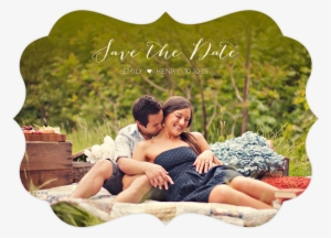 Include Special Dates, Announcements Or Branding As - Moderne Save The Date Postkarte Der Tafel-blumen #3297164