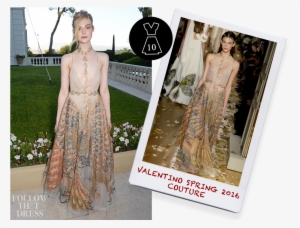 Elle Fanning In Valentino Spring 2016 Couture - Elle Fanning In Cannes #3297535