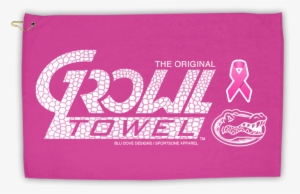 Pink Uf Gator Growl Towel - Florida 20oz Pilsner Glasses - Set Of 2 #3298683