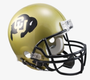 Colorado Buffaloes Full Size Authentic Proline Ncaa - University Of Colorado Football Helmet #3299152