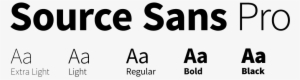 Source Sans Pro Example - Graphics #3299173