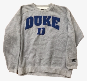 Duke Blue Devils Vintage Starter Crewneck Xl - Long-sleeved T-shirt #3299598