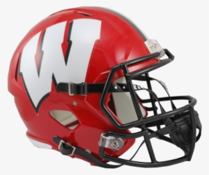 Riddell Wisconsin Badgers Red Alt Officially Licensed #3299671