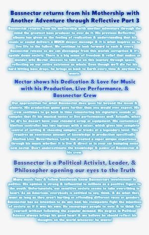 Bassnectar Liquefies Our Minds With New Music From - Reflective (part 3) #3299747