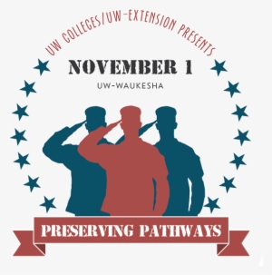 Uw Colleges & Uw-extension To Host Veterans Roundtable - Vector Graphics #3299768