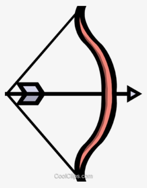 Símbolo De Un Arco Y Flecha Libres De Derechos Ilustraciones - Bow And Arrow Clip Art #330011
