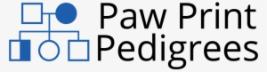 Paw Print Pedigrees Logo - Logo #330353