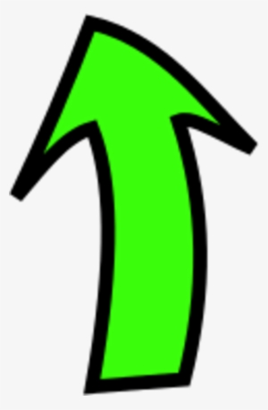 Arrow Pointing Up - Curved Arrow Pointing Up Png #331076