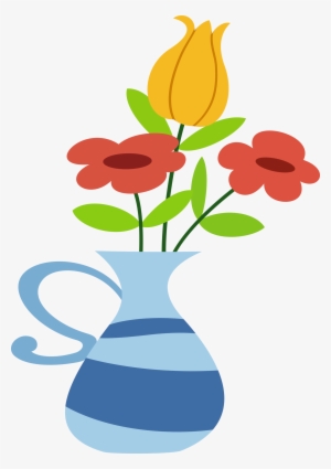 Floral Design Clip Art Transprent Png - Flower Vase Vector Png #331213