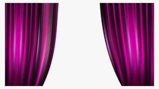 Theater Cinema Curtain Stripes Pink Purple - Pink Stage Curtains Png #331215