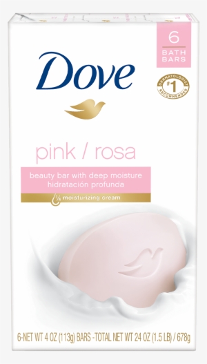 Dove Pink Beauty Bar 6 Bar 4 Oz - Dove Beauty Bar Pink 4 Oz, 8 Bar #331579