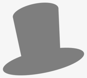 Top Hat Clipart Grey - Hat #331762