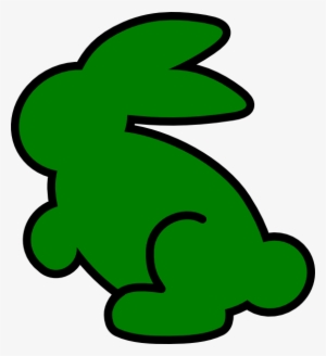 How To Set Use Dark Green Bunny Clipart #332464